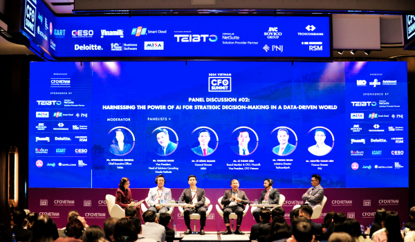 CFO SUMMIT VIỆT NAM 2024: Dẫn Dắt Doanh Nghiệp Bứt Phá Trong Kỷ Nguyên AI CFO SUMMIT VIỆT NAM 2024: Dẫn Dắt Doanh Nghiệp Bứt Phá Trong Kỷ Nguyên AI