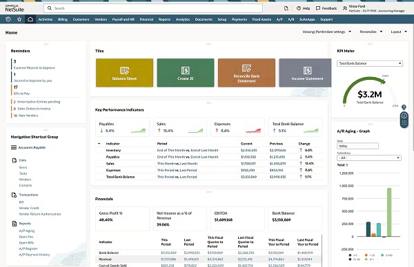 NetSuite ERP – Nền tảng quản trị doanh nghiệp toàn diện trên nền tảng đám mây